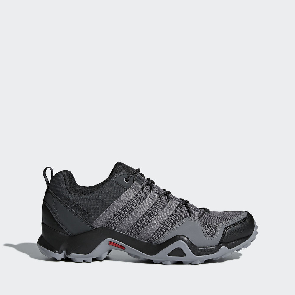 Adidas Terrex Ax2r - ορειβατικα παπουτσια ανδρικα - Βαθυ Γκρι/Γκρι/Ανοιχτο Πρασινο,Μέγεθος: EU 36 –